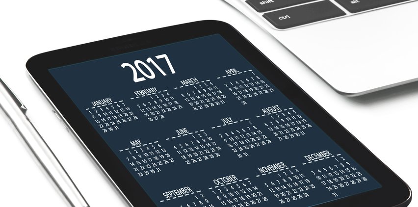 calendar of 2017