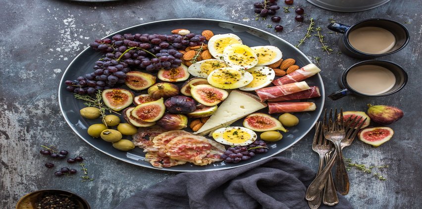 fruit cheese plate protein