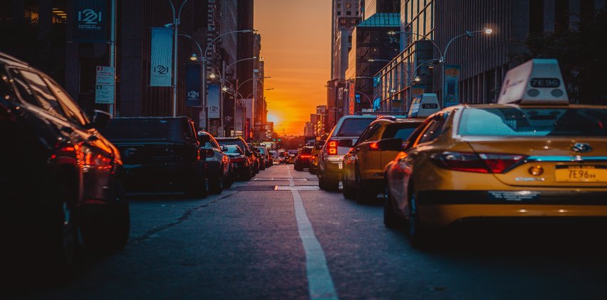 car traffic in new york city